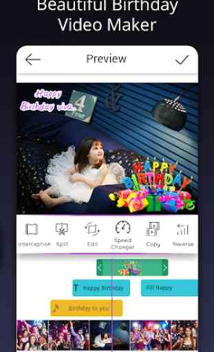 Birthday Video Maker with Music And Pictures 4