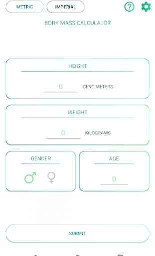BMI and Body Fat Calculator - Total Mass 1