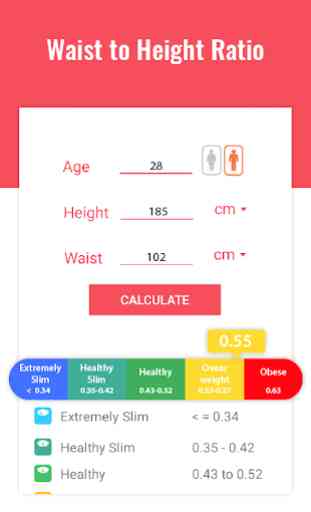 BMI Calculator - BMI, BMR & Body Fat Calculator 4
