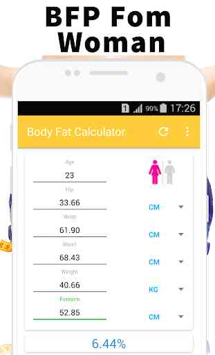 Body Fat Percentage Calculator 4