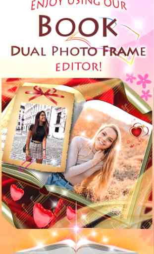 Book Dual Photo Frame  1