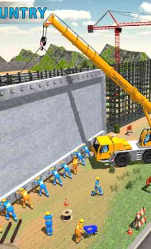 Border Security Wall Construction 1