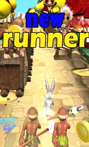 Bunny Dash Run: Rabbit Toons 3D 1
