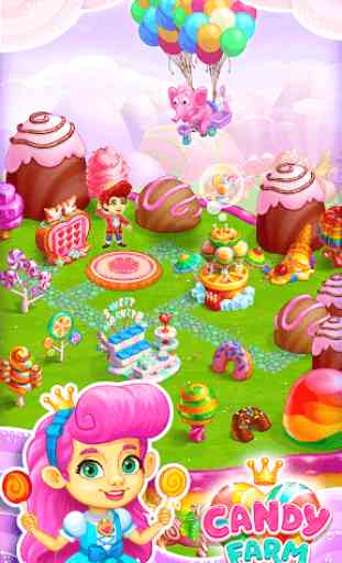 Candy Farm: Magic cake town & cookie dragon story 1