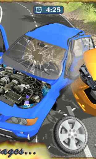 Car Crash Simulator: Beam Damage Car Accidents 1