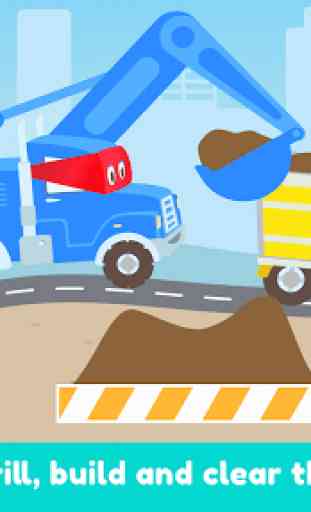 Carl the Super Truck Roadworks: Dig, Drill & Build 3