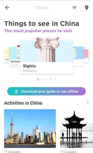 China Travel Guide in English with map 2