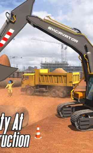City Heavy Excavator: Construction Crane Pro 2018 4