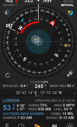 Compass 54 (All-in-One GPS, Weather, Map, Camera) 4
