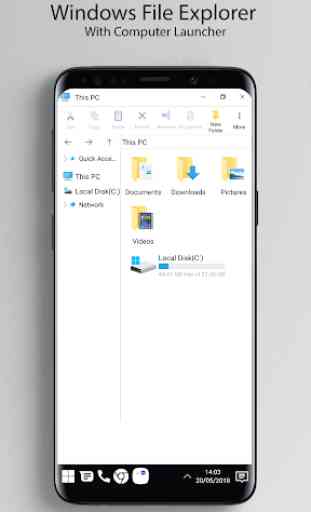 Computer Launcher for Windows Theme 3