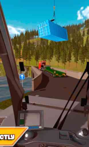 Crane Real Simulator Fun Game 2020 2