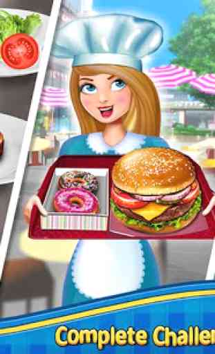 Crazy Burger Recipe Cooking Game: Chef Stories 2