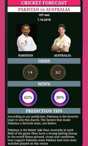 cricket forecast ( prediction, BBL ,BPL, IPL,T20 ) 1