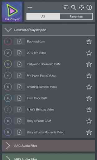 Da Player - Video and live stream player 1