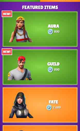 Daily Shop from Battle Royale 【 Season 11 】 1
