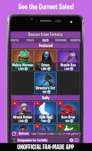 Dances from Fortnite (Emotes, Skins, Daily Shop) 3