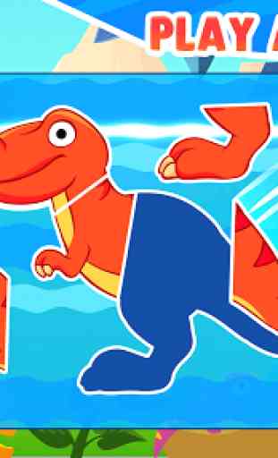 Dinosaur games for kids and toddlers 2 4 years old 2