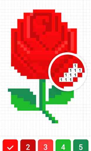 Draw.ly - Color by Number Pixel Art Coloring 2
