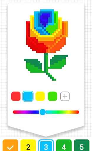 Draw.ly - Color by Number Pixel Art Coloring 3