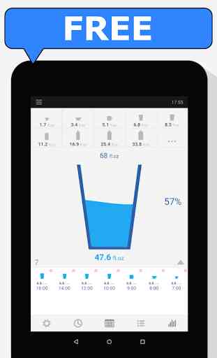 Drink Water: Water tracker and reminder alarm 3