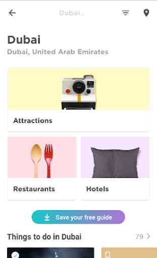 Dubai Travel Guide in English with map 1
