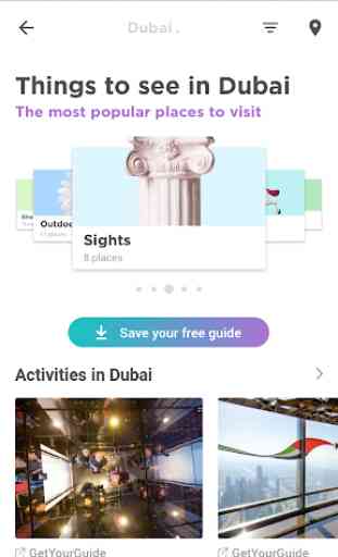 Dubai Travel Guide in English with map 2