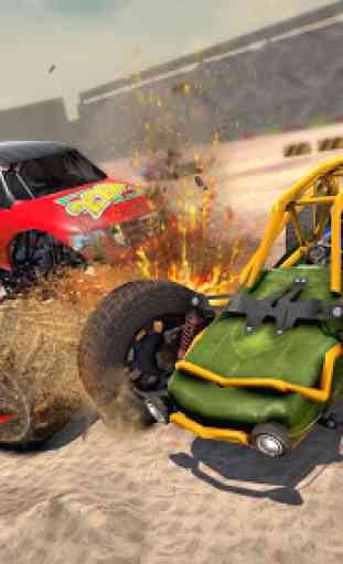 Dune Buggy Car Crash Racing Demolition Derby Stunt 2