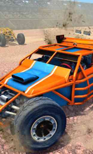 Dune Buggy Car Crash Racing Demolition Derby Stunt 3