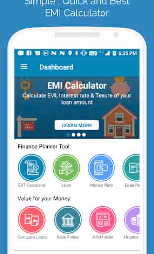 EMI Calculator - Loan & Finance Planner 1
