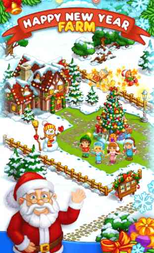 Farm Snow: Happy Christmas Story With Toys & Santa 2