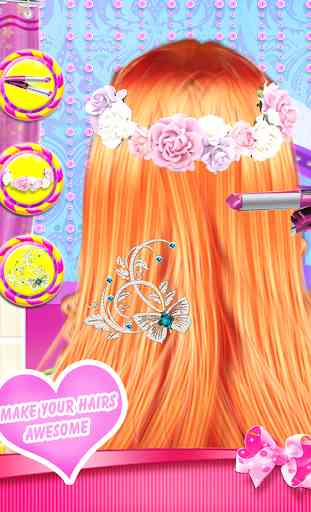 Fashion Braid Hairstyles Salon-girls games 4