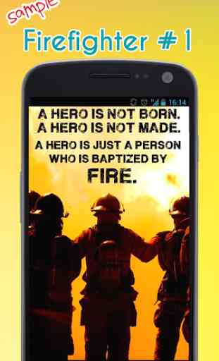 Firefighter My Hero Wallpaper 2