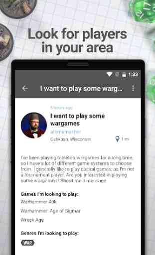 GameFor - Find Local Game Events and Players 2