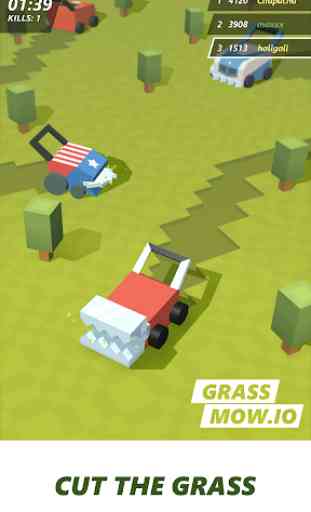 Grass mow.io - survive & become the last lawnmower 4