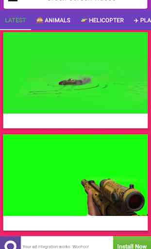 Green Screen videos , effects & VFX 3