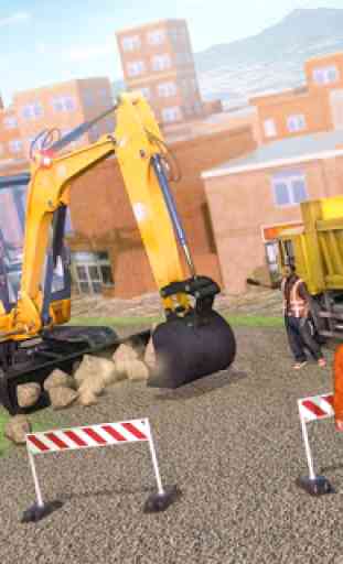 Heavy Crane Excavator Construction Transport 4