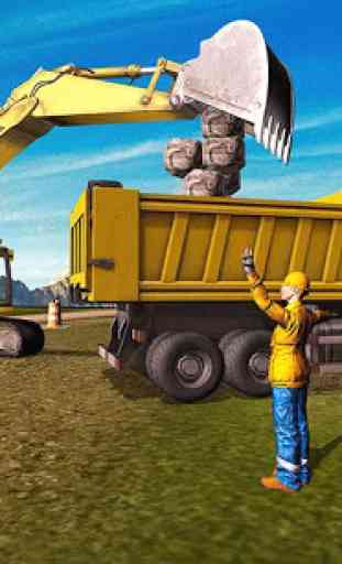 Heavy Excavator Construction Simulator: Crane Game 1