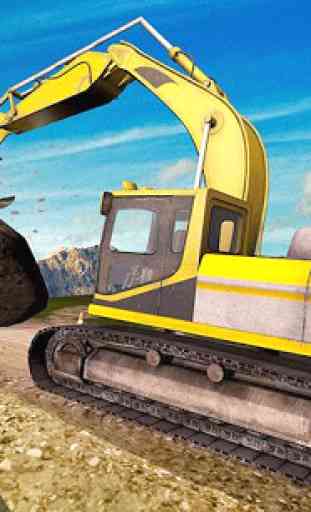Heavy Excavator Construction Simulator: Crane Game 2