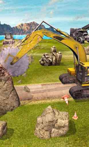 Heavy Excavator Construction Simulator: Crane Game 3