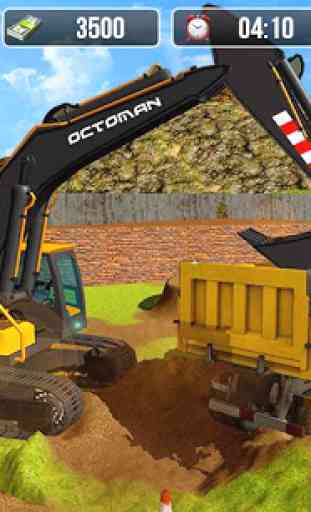 Heavy Excavator Crane - City Construction Sim 2017 1