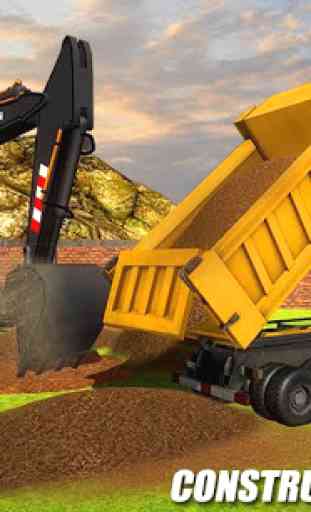 Heavy Excavator Crane - City Construction Sim 2017 3