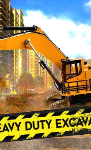 Heavy Excavator Simulator 2018: Road Construction 1