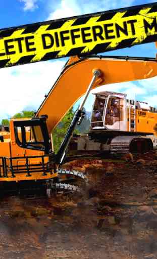 Heavy Excavator Simulator 2018: Road Construction 3