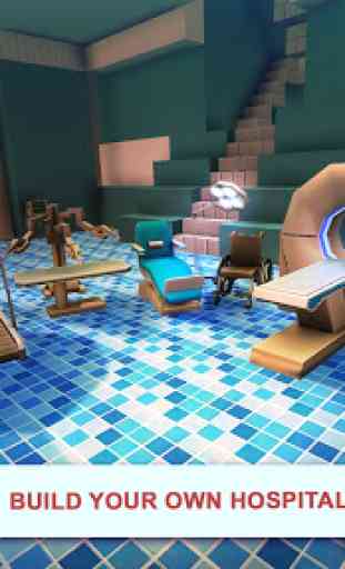 Hospital Craft: Doctor Games Simulator & Building 1
