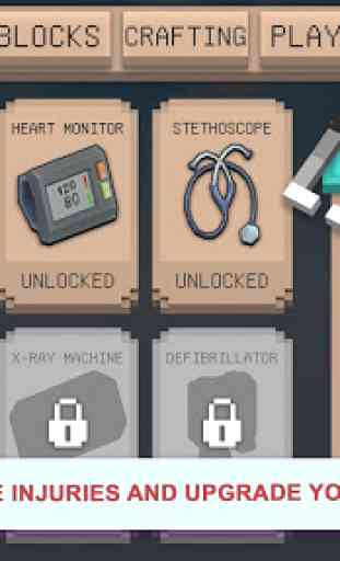 Hospital Craft: Doctor Games Simulator & Building 3