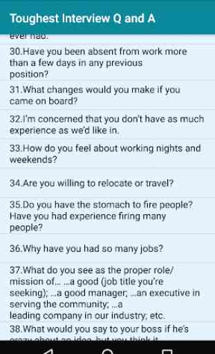 Interview Questions and Answers 4