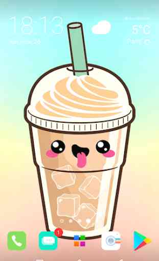 Kawaii Food wallpapers - Cute backgrounds images - 1