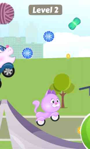 Kids Car Racing game - Beepzz Cats  3
