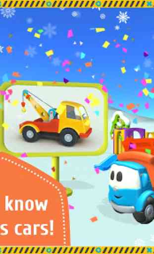 Leo the Truck and cars: Educational toys for kids 1