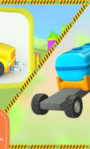 Leo the Truck and cars: Educational toys for kids 4